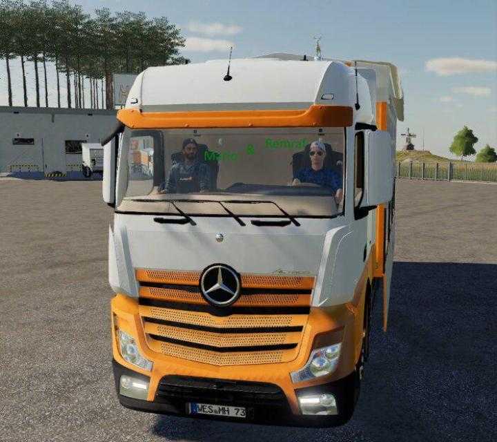 FS19 – Mercedes-Benz Platform Pack Mario Hirscheld Edition V1