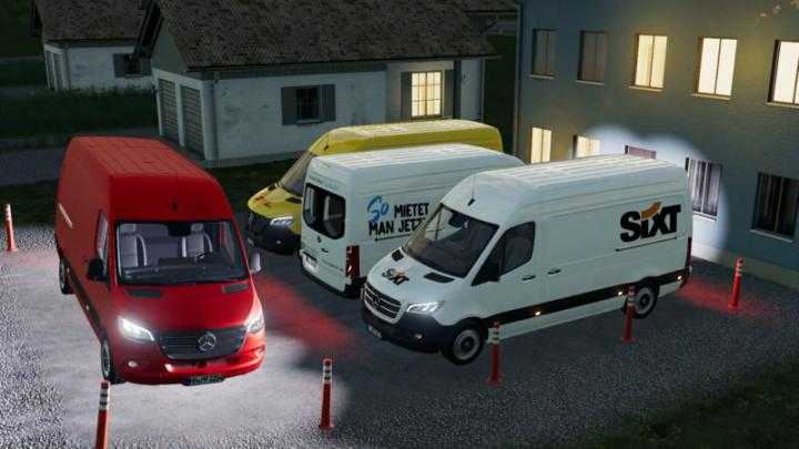 FS19 – Mercedes-Benz Sprinter Mk4 V0.5