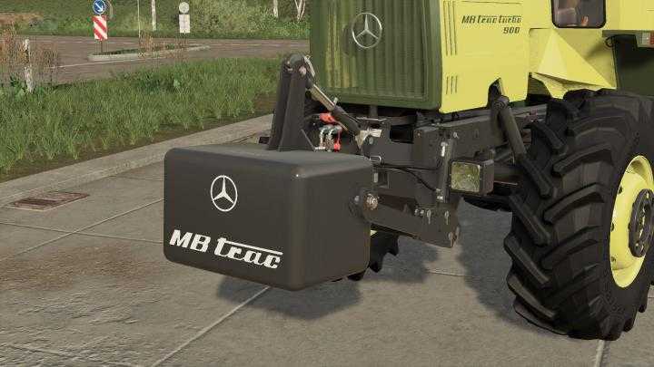 FS19 – Mercedes-Benz Trac Gewichte V1