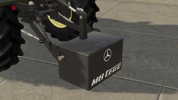 FS19 – Mercedes-Benz Trac Gewichte V1