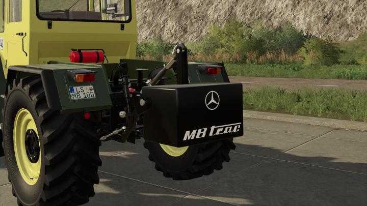 FS19 – Mercedes-Benz Trac Gewichte V1