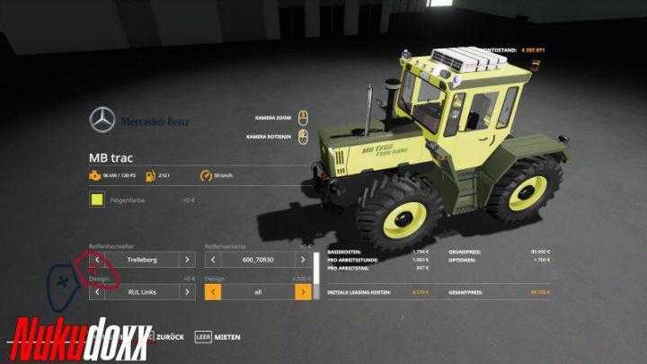 FS19 – Mercedes-Benz Trac V1.5