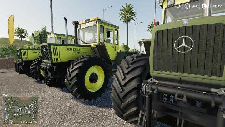 FS19 – Mercedes-Benz Track Pack V1.2 - Mody-FS.ru