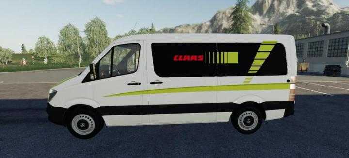 FS19 – Mercedes Sprinter Claas Service V1.5