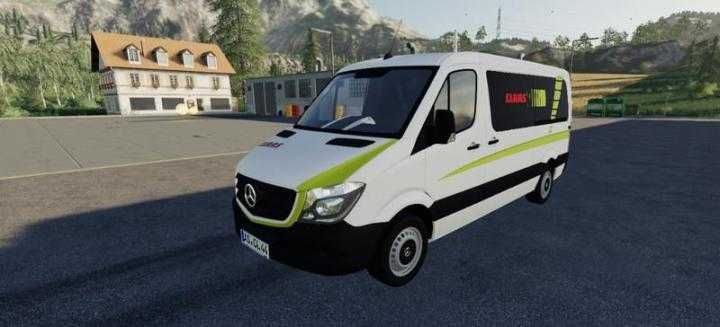 FS19 – Mercedes Sprinter Claas Service V1.5