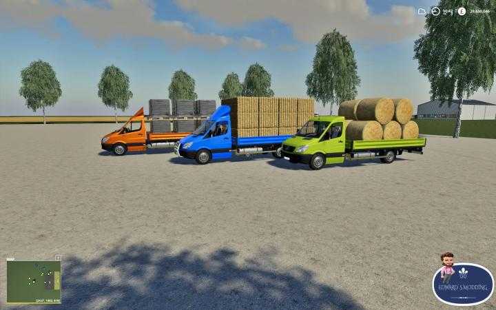 FS19 – Mercedes Sprinter Pickup V1.3