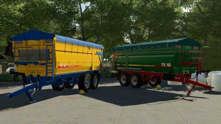 FS19 – Metaltech Ts 18 / 18000 Trailer V1