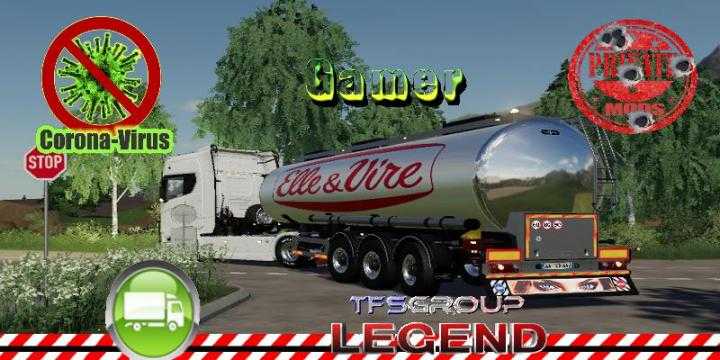 FS19 – Milk Trailer V1.5