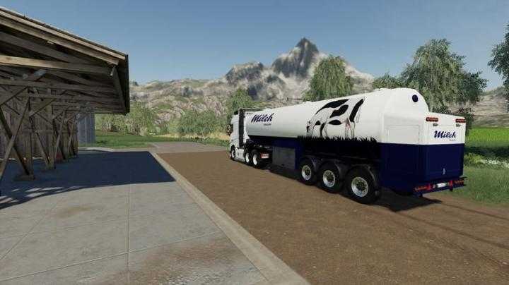 FS19 – Milk Transport Semi-Trailer V1