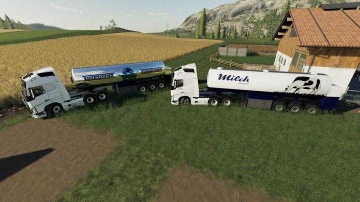 FS19 – Milk Transport Semi-Trailer V1