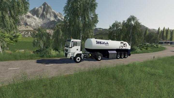 FS19 – Milk Transport Semi-Trailer V1