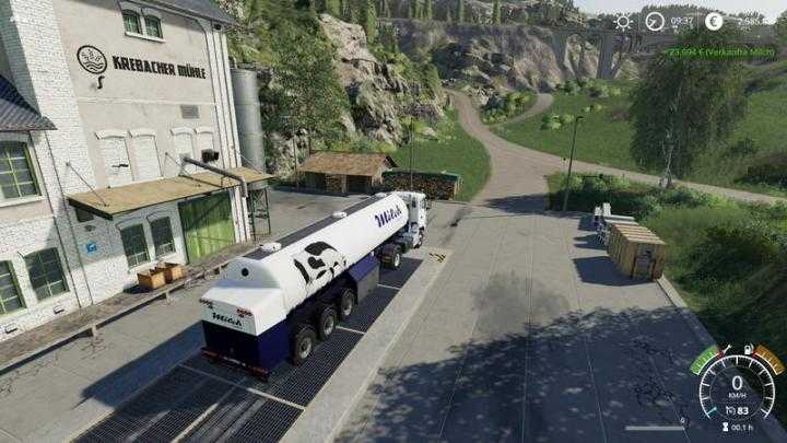 FS19 – Milk Transport Semi-Trailer V1