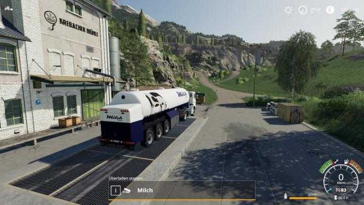 FS19 – Milk Transport Semi-Trailer V1