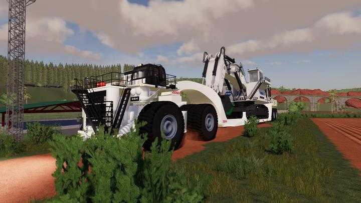 FS19 – Miners Mega Trailer Bigggest Low Loader Ever V0.8