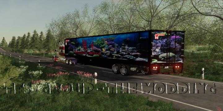 Modren Glass Trailer V2.0 FS19