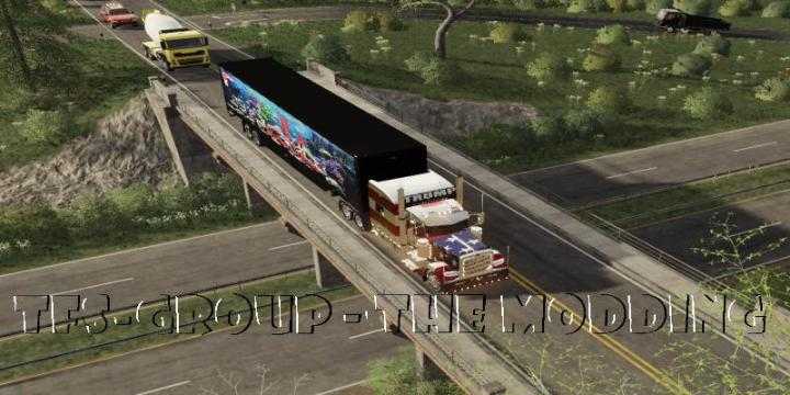 Modren Glass Trailer V2.0 FS19