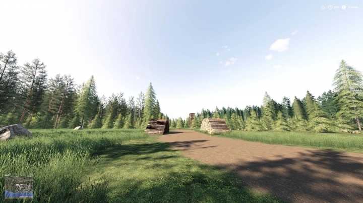 Moose Forest Village Map V1.0 FS19