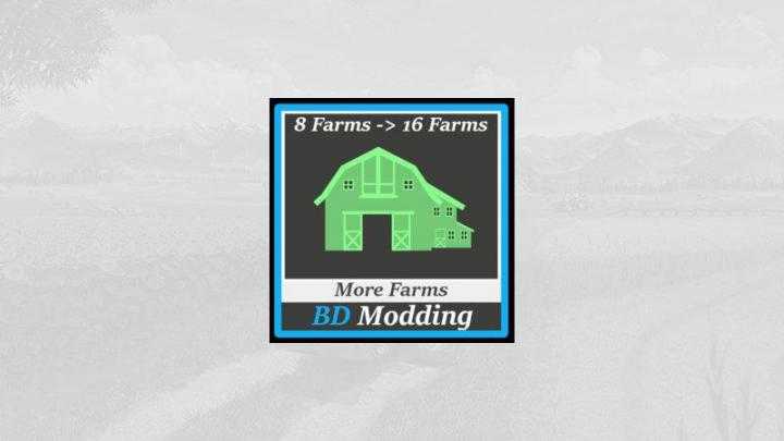 FS19 – More Farms V1