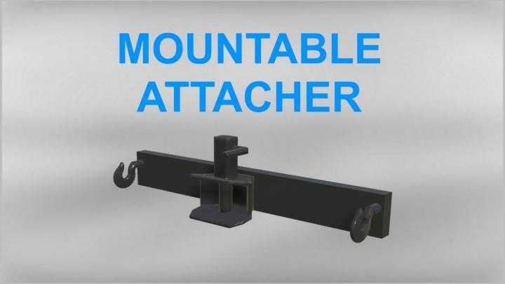 FS19 – Mountable Attacher V1