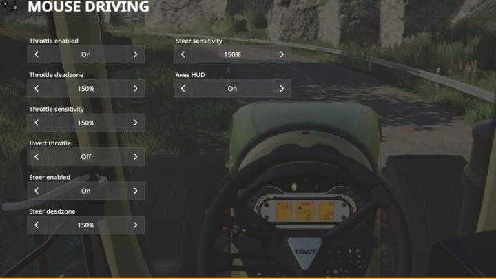 Mouse Driving V1.0 FS19