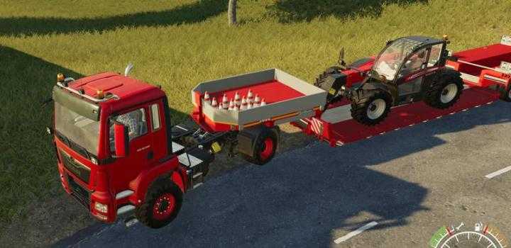 FS19 – Movable Traffic Pylon V1