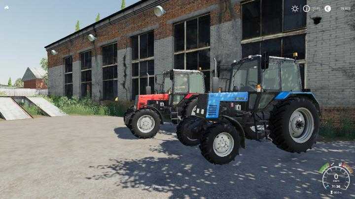 FS19 – Mtz 820 & 1025 Tractor V2.0.6