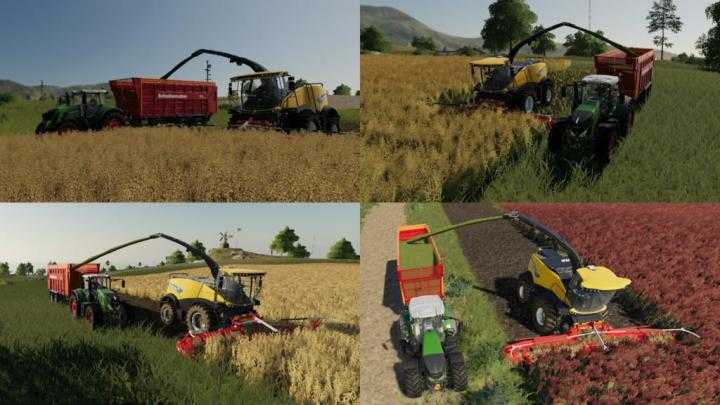 FS19 – Multi Harvest Headers V1