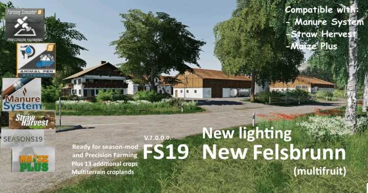 New Felsbrunn (Multifruit) V2.0 FS19