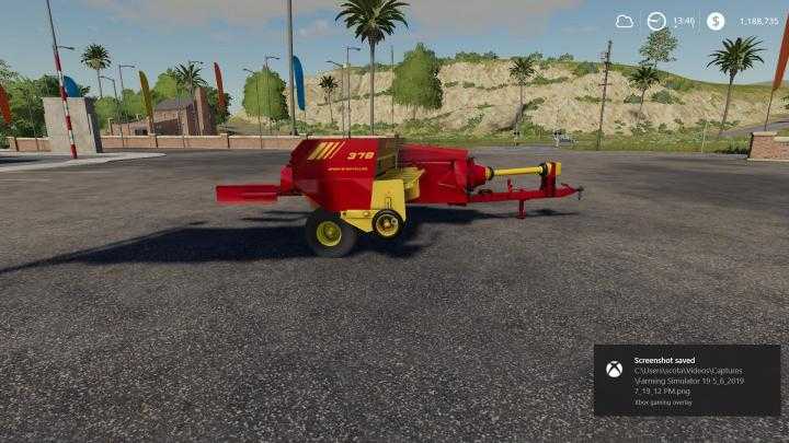 FS19 – Пресс-подборщик New Holland 378 с опциями V1.2 - Mody-FS.ru