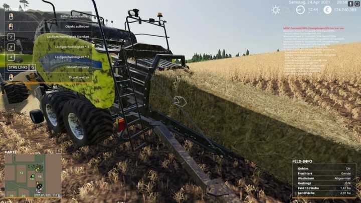 New Holland Bigbaler 1290 Tuned V9.0 FS19