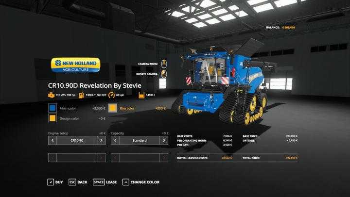 FS19 – New Holland Cr10.90 Harvesters V1