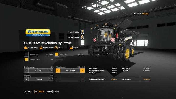 FS19 – New Holland Cr10.90 Harvesters V1