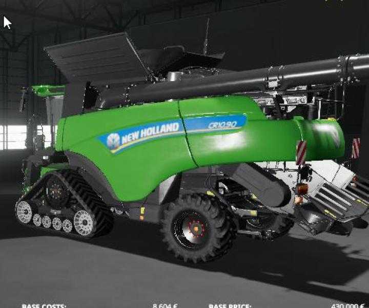 FS19 – New Holland Cr1090 & Superflex45Ft Pack With Color Choice V1