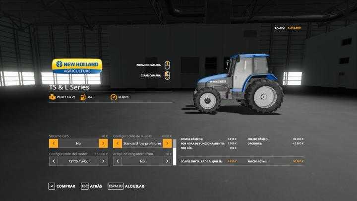 FS19 – New Holland L95 Tractor V1.2