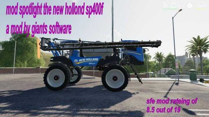 FS19 – New Holland Miller Sprayer V1