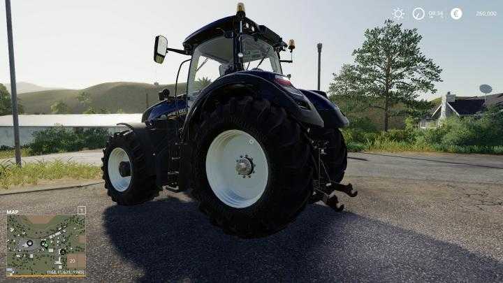 FS19 – New Holland T7 Blue Chrome Power V1