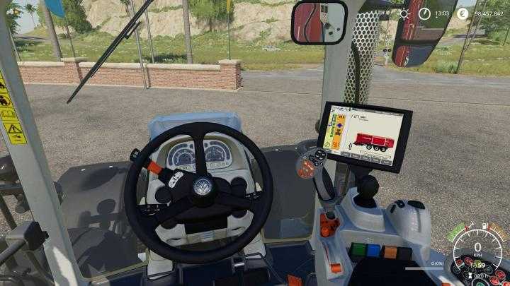 FS19 – New Holland T7 Extended Hud V1