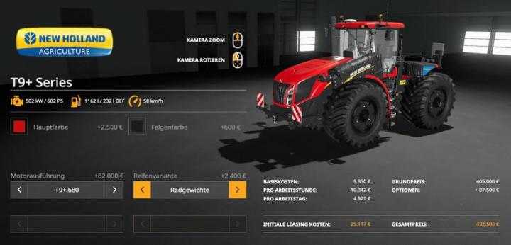 FS19 – New Holland T9+ Series V1