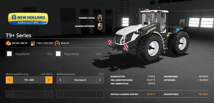 FS19 – New Holland T9+ Series V1