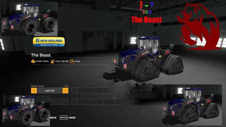 FS19 – New Holland T9 The Beast V1