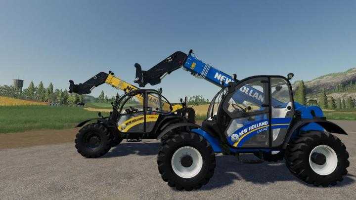 FS19 – Комплект телескопических погрузчиков New Holland V1 - Mody-FS.ru