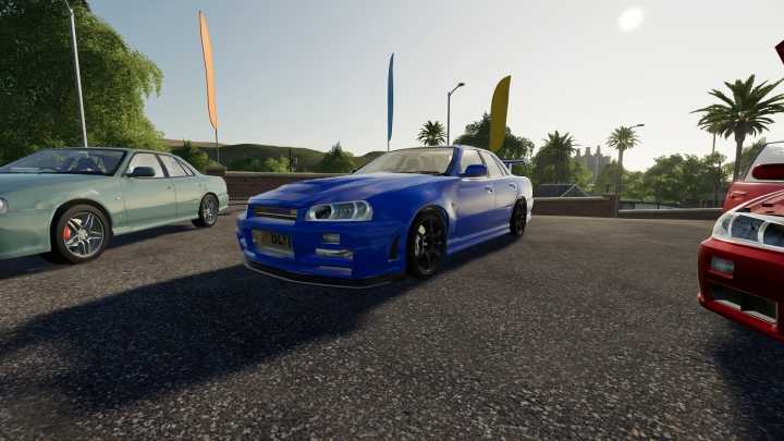 Nissan Skyline Er34 V1.0 FS19 - Mody-FS.ru