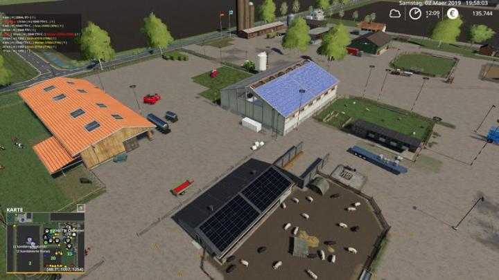 FS19 – Nordfriesische Marsch Multifruit Map V1.4