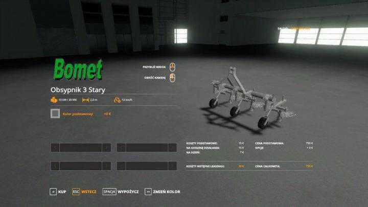 FS19 – Obsypnik Udim Pack 3 And 5 V1