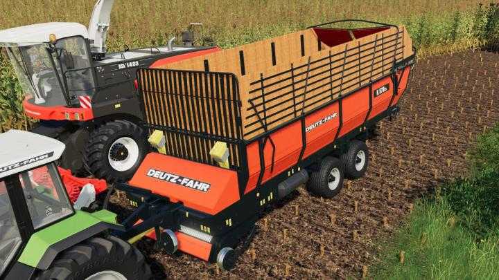 FS19 – Old Forage Wagons Tandem V1