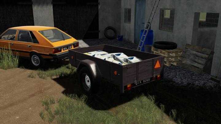 FS19 – Old Lizard Car Trailer V1.1