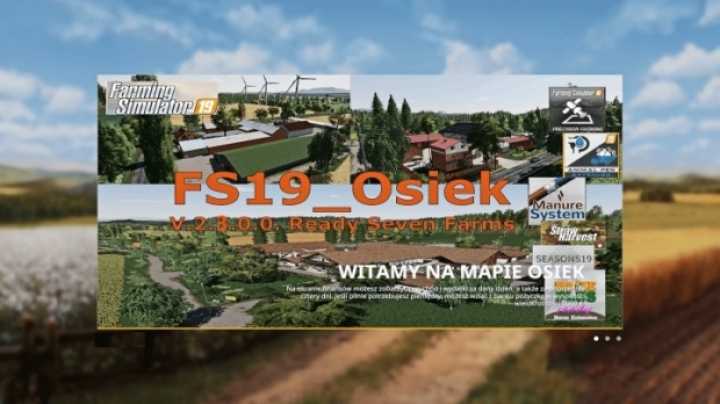 Osiek Seven Farms Ready V2.3 FS19