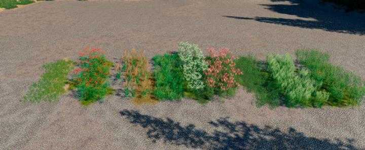 FS19 – Paint Grass Or Bushes Or Flowers In Game With Landscape Tool V1