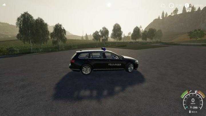 FS19 – Passat Variant Military Police V1