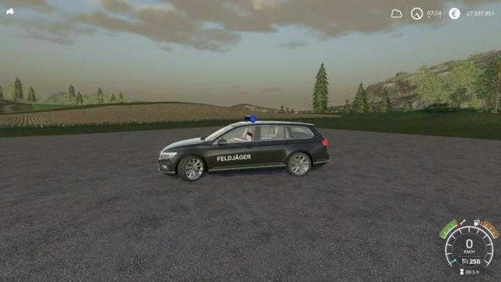 FS19 – Passat Variant Military Police V1